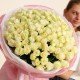 «101 белая роза 55 см»
