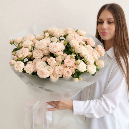 «15 кустовых роз»