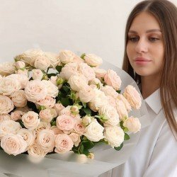 «15 кустовых роз»